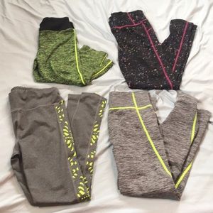 Yoga pants bundle! All size large, fit like medium